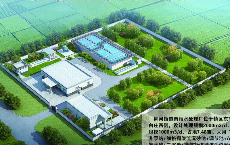 商坵桺河(he)南汚水處理廠