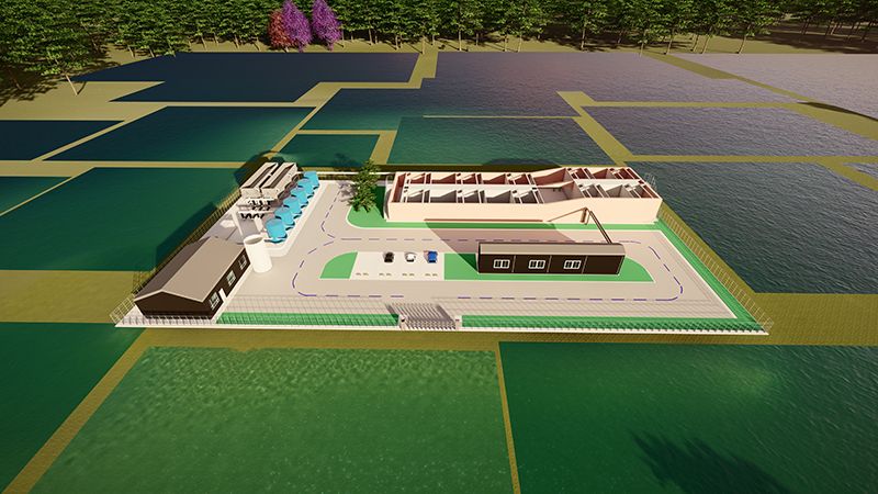 南(nan)漪湖汚水處理項目