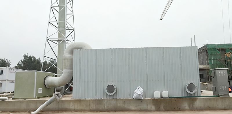 覇州(zhou)汚水處(chu)理(li)廠生物除臭(chou)項目